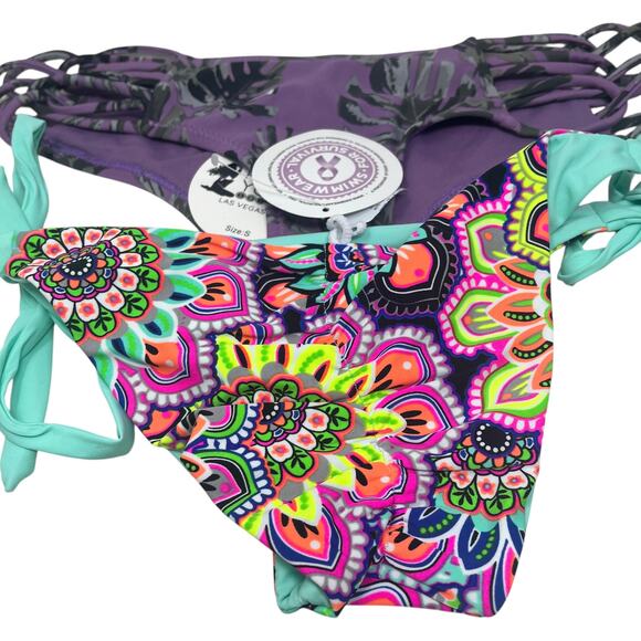 Forever Young Bikini Bottoms Lot of 2 - Women's Small - Picture 8 of 8